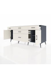 Kronos Konsol 2 Raflı 5 Çekmeceli 2 Kapaklı 176x59x83 - S610M017V13C