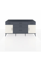 Kronos Konsol 2 Raflı 5 Çekmeceli 2 Kapaklı 176x59x83 - S610M017V14C