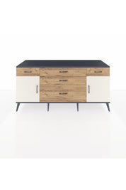 Kronos Konsol 2 Raflı 5 Çekmeceli 2 Kapaklı 176x59x83 - S610M017V15C