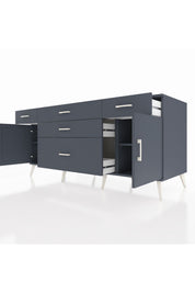 Kronos Konsol 2 Raflı 5 Çekmeceli 2 Kapaklı 176x59x83 - S610M017V17C