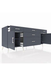 Kronos Konsol 2 Raflı 5 Çekmeceli 2 Kapaklı 176x59x83 - S610M017V17C
