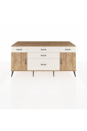 Kronos Konsol 2 Raflı 5 Çekmeceli 2 Kapaklı 176x59x83 - S610M017V19C