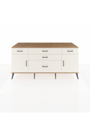 Kronos Konsol 2 Raflı 5 Çekmeceli 2 Kapaklı 176x59x83 - S610M017V22C