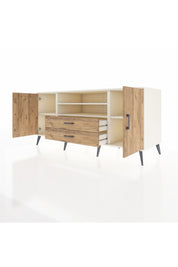Kronos Konsol 4 Raflı 2 Çekmeceli 2 Kapaklı 176x59x83 - S610M018V03C