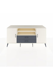 Kronos Konsol 4 Raflı 2 Çekmeceli 2 Kapaklı 176x59x83 - S610M018V05C