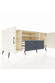 Kronos Konsol 4 Raflı 2 Çekmeceli 2 Kapaklı 176x59x83 - S610M018V05C