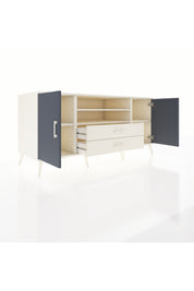 Kronos Konsol 4 Raflı 2 Çekmeceli 2 Kapaklı 176x59x83 - S610M018V07C