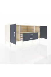 Kronos Konsol 4 Raflı 2 Çekmeceli 2 Kapaklı 176x59x83 - S610M018V08C