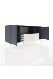 Kronos Konsol 4 Raflı 2 Çekmeceli 2 Kapaklı 176x59x83 - S610M018V16C