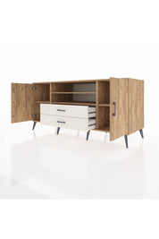 Kronos Konsol 4 Raflı 2 Çekmeceli 2 Kapaklı 176x59x83 - S610M018V19C