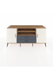 Kronos Konsol 4 Raflı 2 Çekmeceli 2 Kapaklı 176x59x83 - S610M018V23C