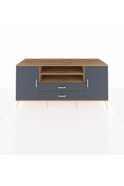 Kronos Konsol 4 Raflı 2 Çekmeceli 2 Kapaklı 176x59x83 - S610M018V26C