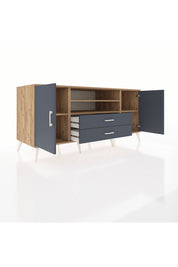 Kronos Konsol 4 Raflı 2 Çekmeceli 2 Kapaklı 176x59x83 - S610M018V26C