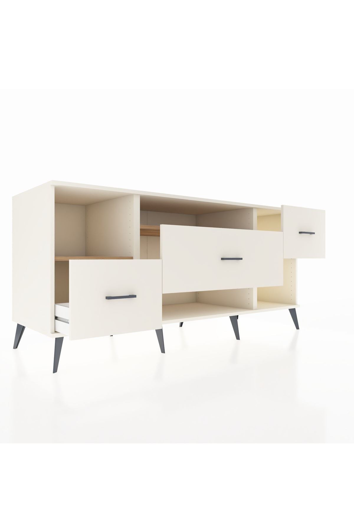 Kronos Konsol 2 Raflı 3 Çekmeceli 176x59x83 - S610M019V01C