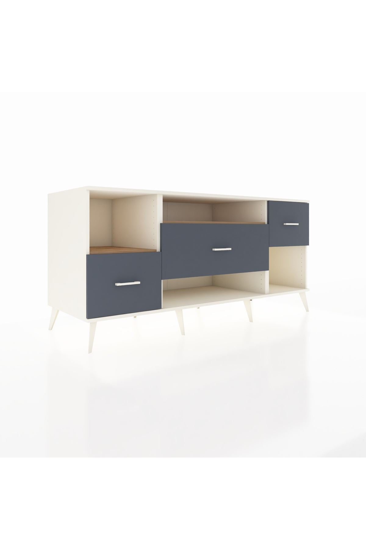 Kronos Konsol 2 Raflı 3 Çekmeceli 176x59x83 - S610M019V02C