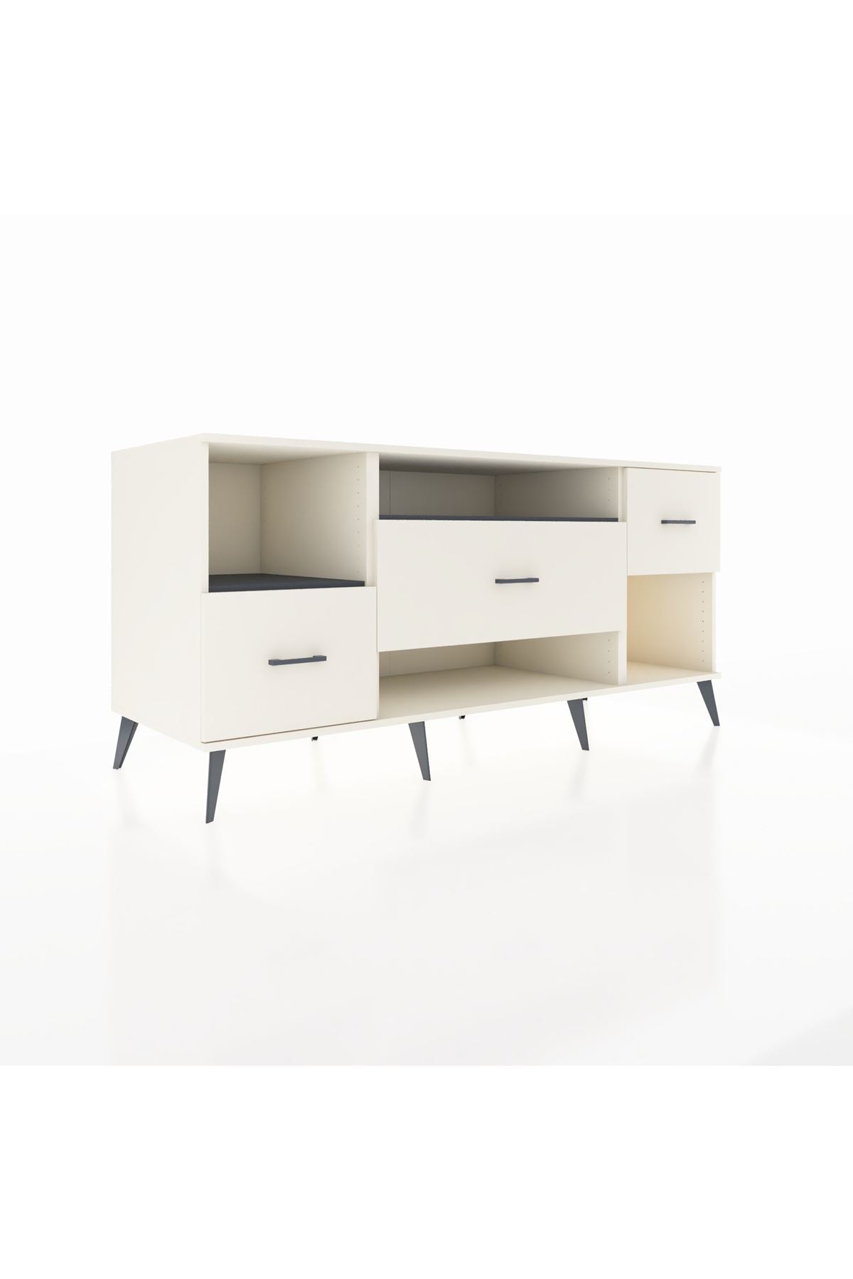 Kronos Konsol 2 Raflı 3 Çekmeceli 176x59x83 - S610M019V07C