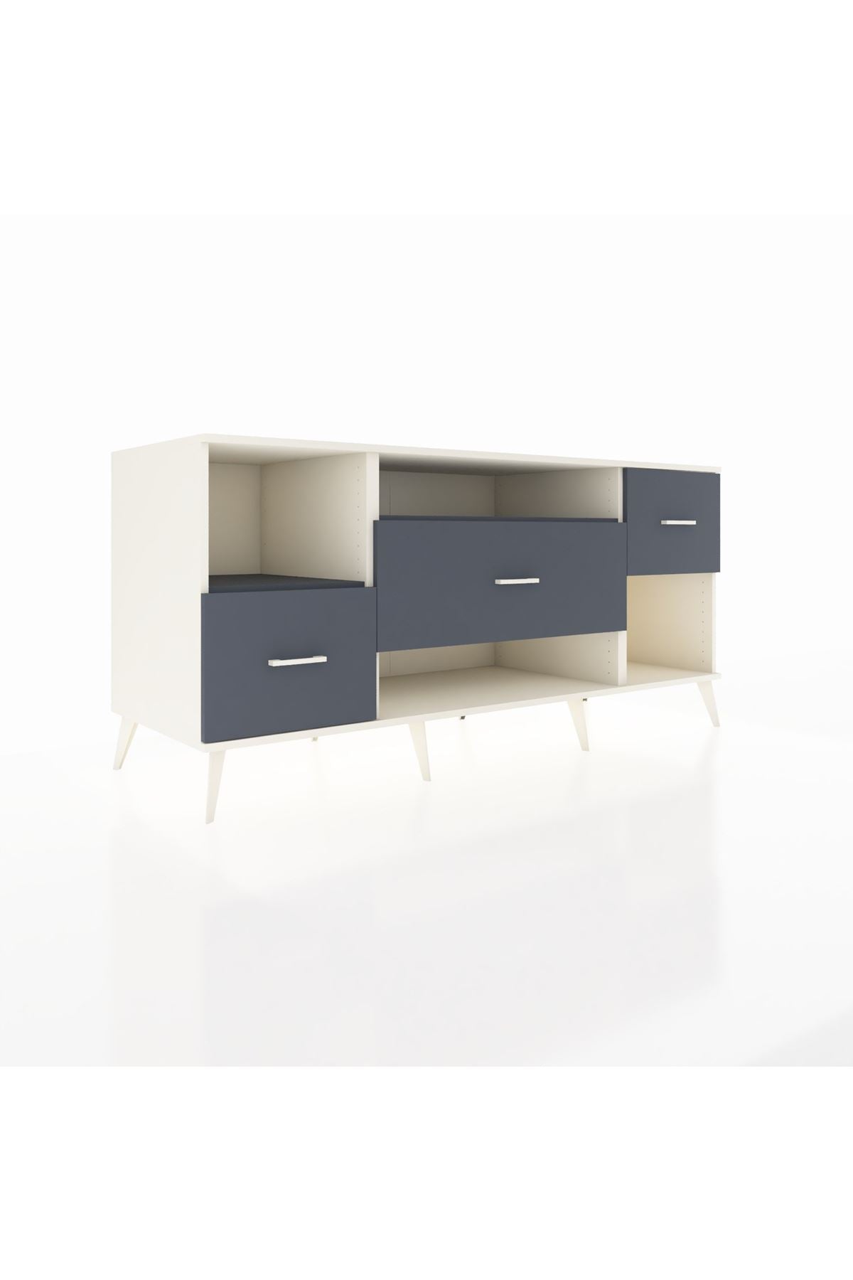 Kronos Konsol 2 Raflı 3 Çekmeceli 176x59x83 - S610M019V08C