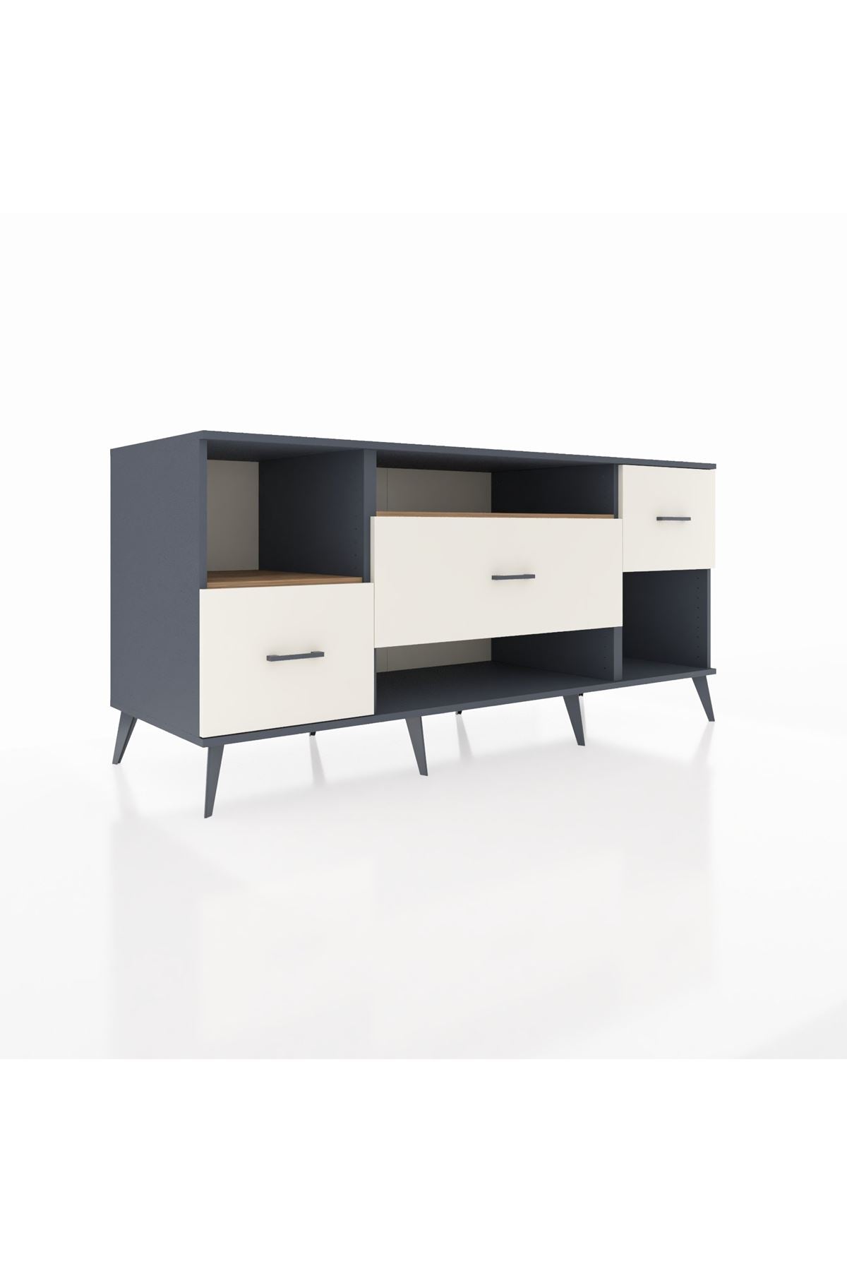 Kronos Konsol 2 Raflı 3 Çekmeceli 176x59x83 - S610M019V10C
