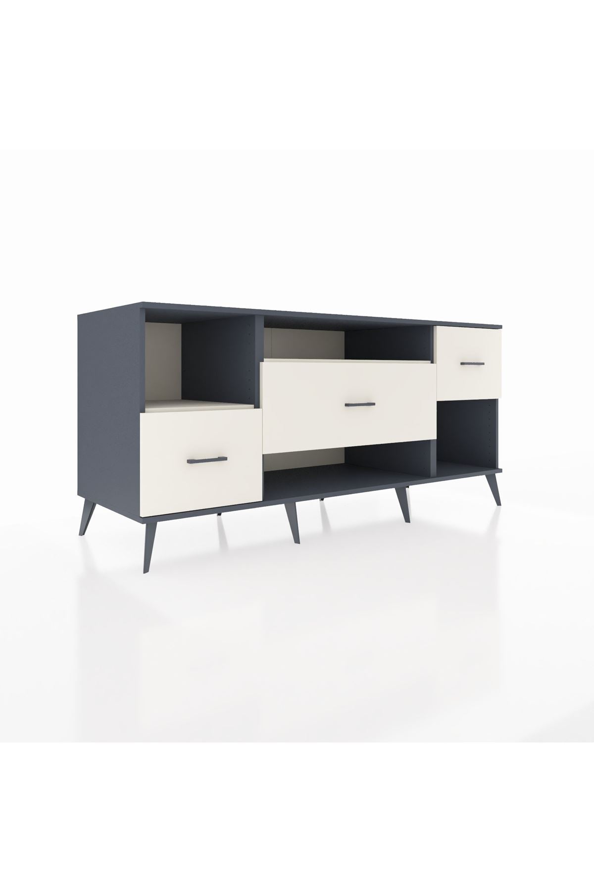 Kronos Konsol 2 Raflı 3 Çekmeceli 176x59x83 - S610M019V13C