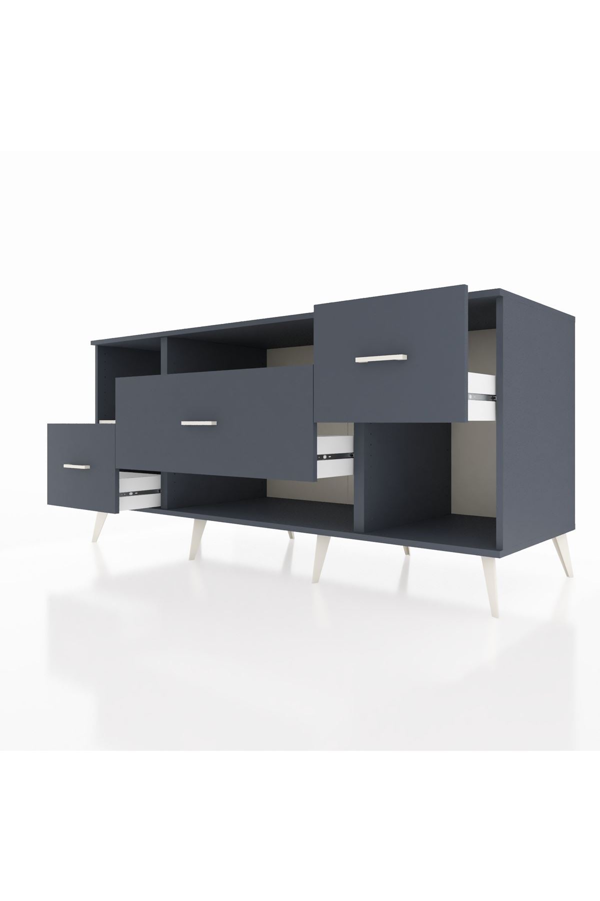 Kronos Konsol 2 Raflı 3 Çekmeceli 176x59x83 - S610M019V14C