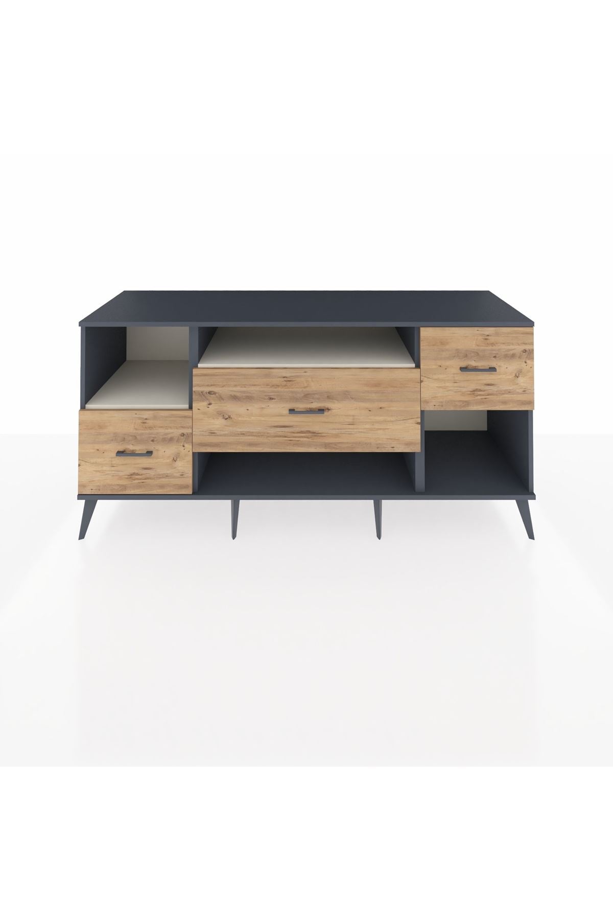 Kronos Konsol 2 Raflı 3 Çekmeceli 176x59x83 - S610M019V15C
