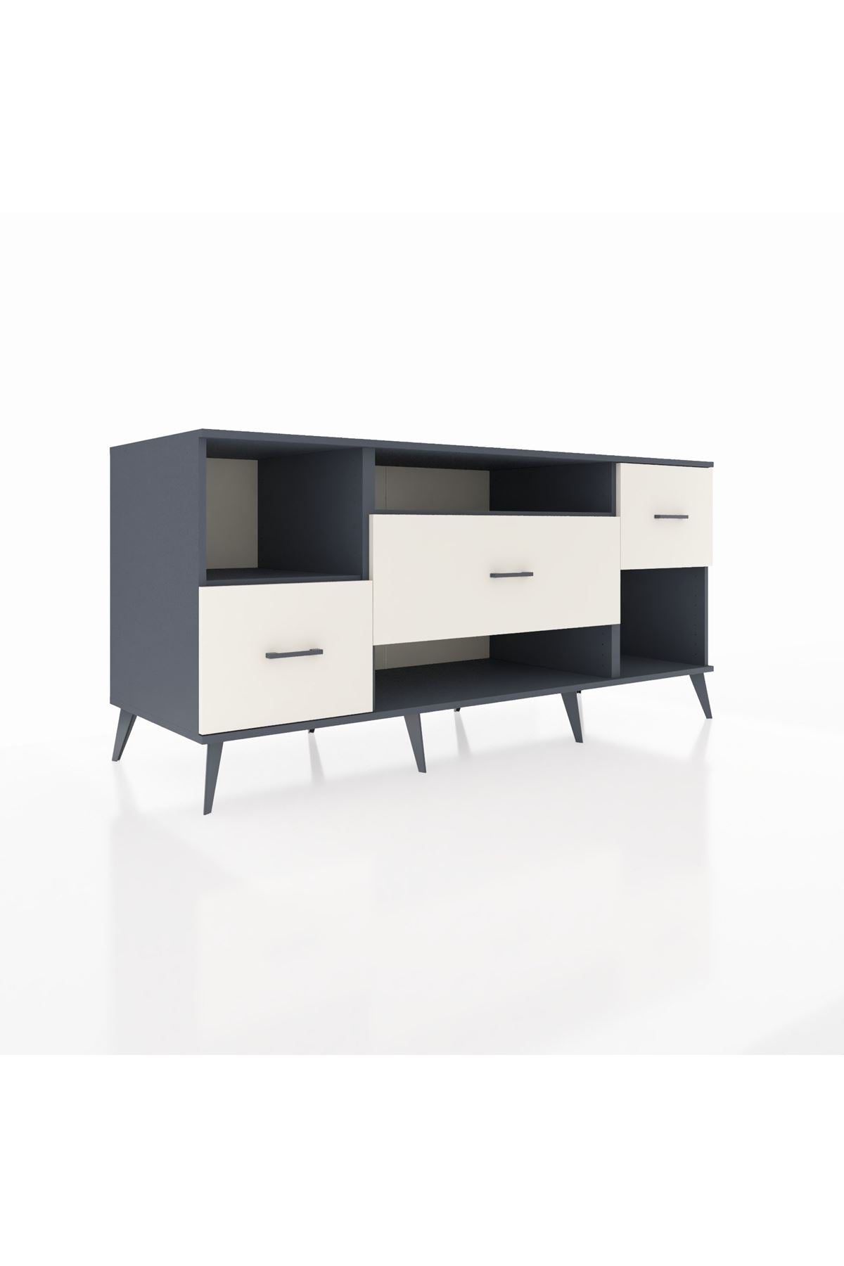 Kronos Konsol 2 Raflı 3 Çekmeceli 176x59x83 - S610M019V16C