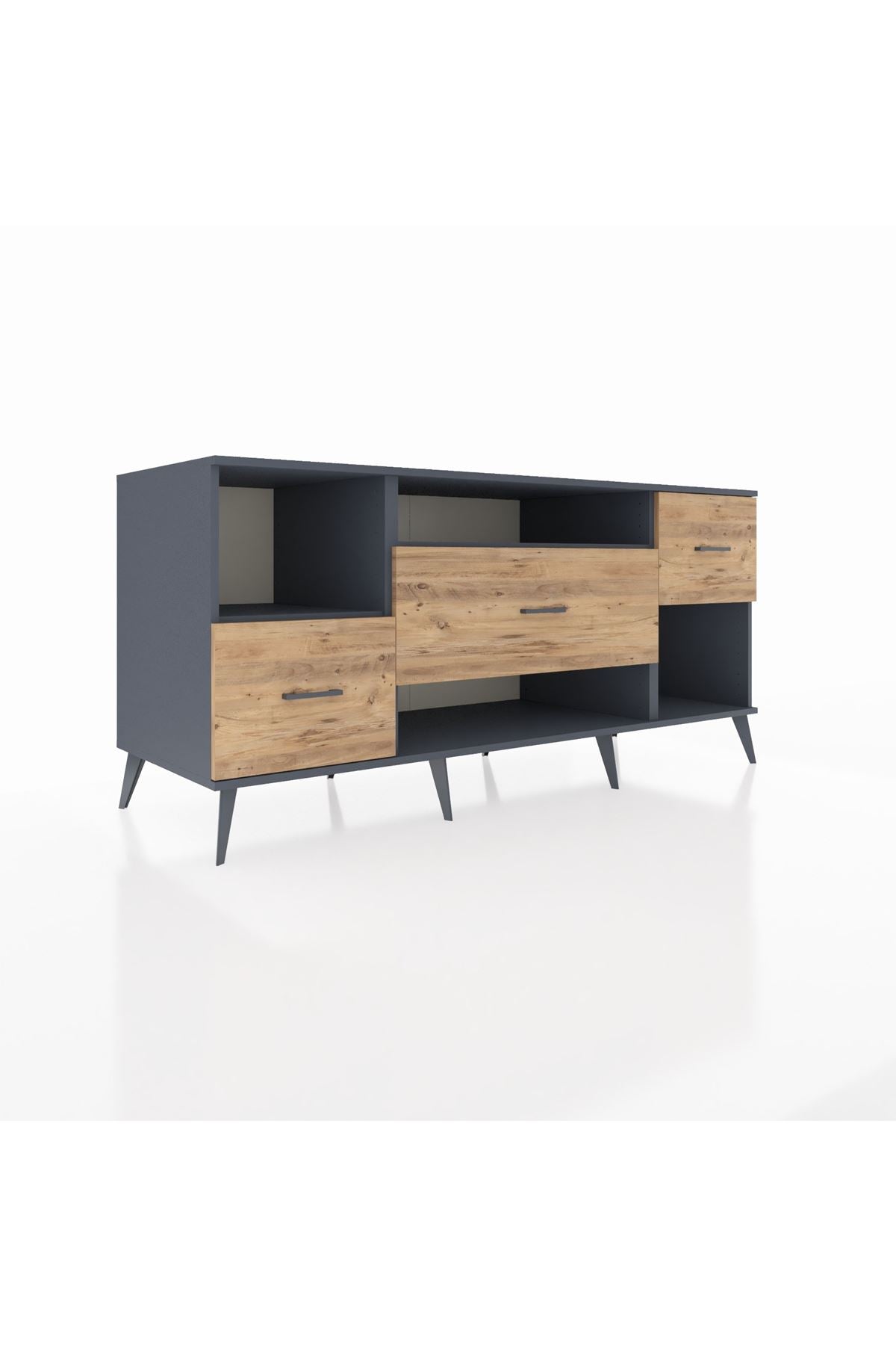 Kronos Konsol 2 Raflı 3 Çekmeceli 176x59x83 - S610M019V18C