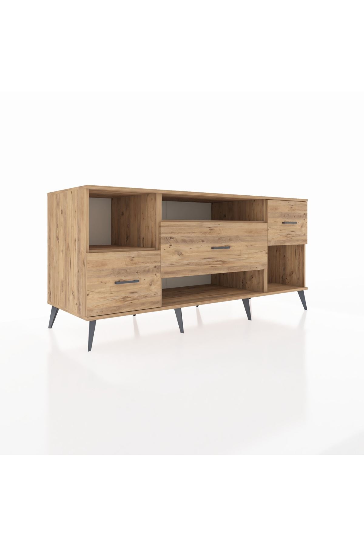 Kronos Konsol 2 Raflı 3 Çekmeceli 176x59x83 - S610M019V21C