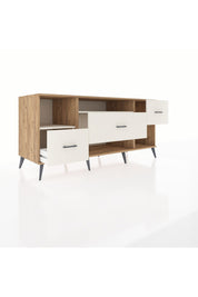 Kronos Konsol 2 Raflı 3 Çekmeceli 176x59x83 - S610M019V22C