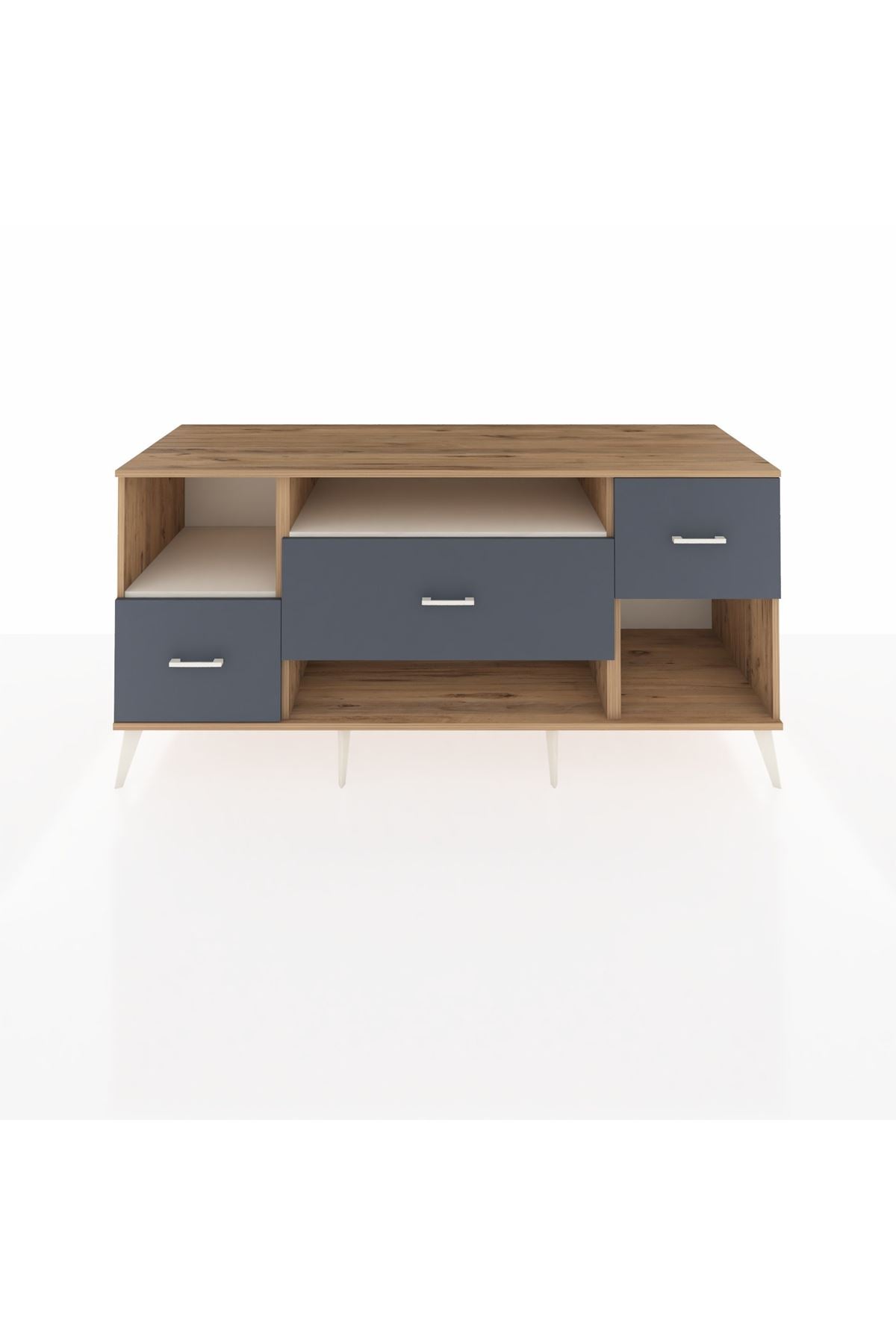 Kronos Konsol 2 Raflı 3 Çekmeceli 176x59x83 - S610M019V23C