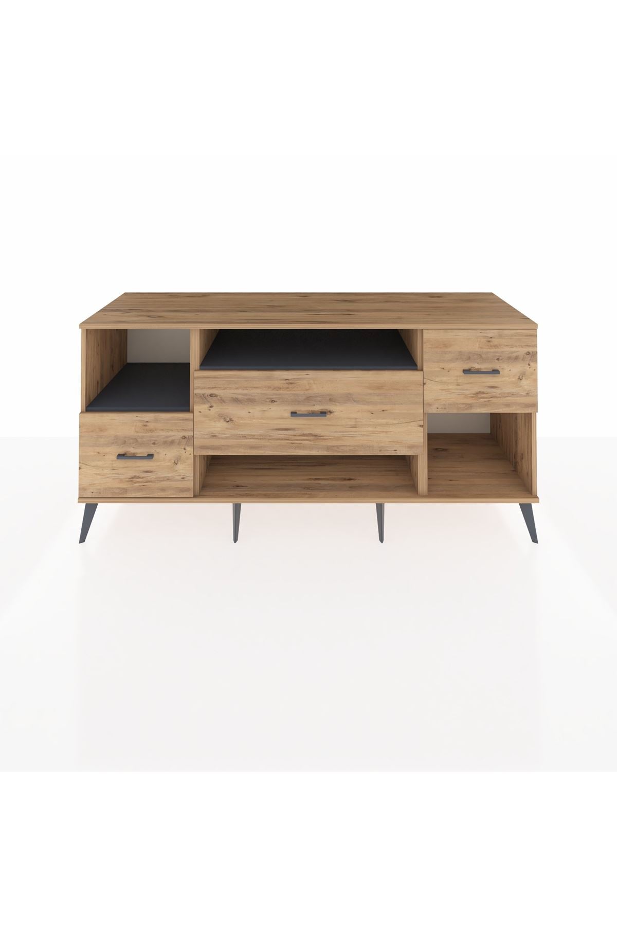 Kronos Konsol 2 Raflı 3 Çekmeceli 176x59x83 - S610M019V27C