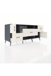 Kronos Konsol 2 Raflı 3 Çekmeceli 2 Kapaklı 176x59x83 - S610M020V13C