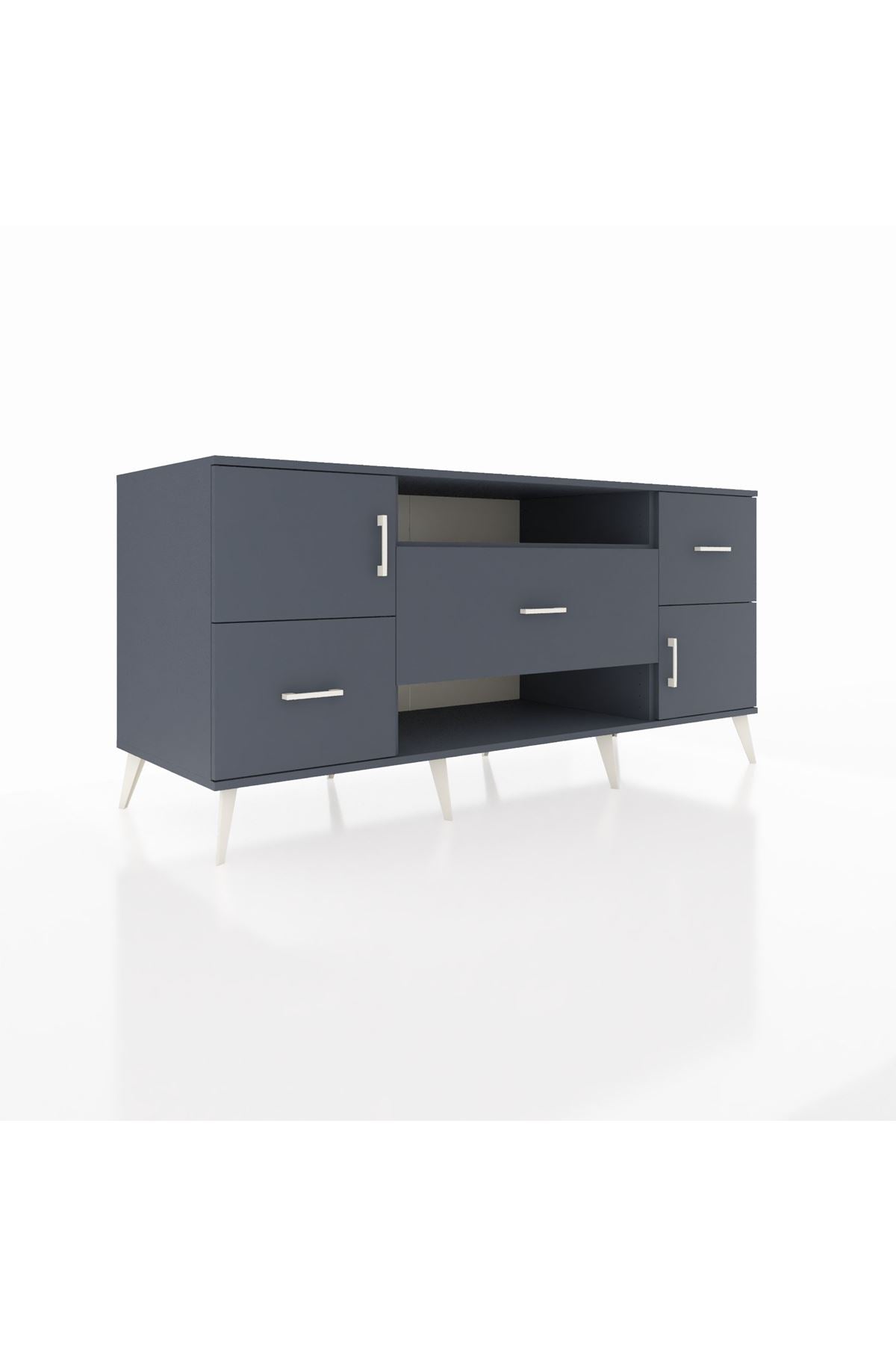 Kronos Konsol 2 Raflı 3 Çekmeceli 2 Kapaklı 176x59x83 - S610M020V17C