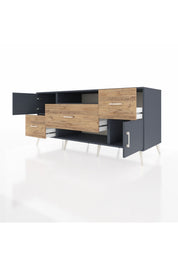 Kronos Konsol 2 Raflı 3 Çekmeceli 2 Kapaklı 176x59x83 - S610M020V18C