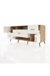 Kronos Konsol 2 Raflı 3 Çekmeceli 2 Kapaklı 176x59x83 - S610M020V22C