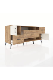 Kronos Konsol 2 Raflı 3 Çekmeceli 2 Kapaklı 176x59x83 - S610M020V24C