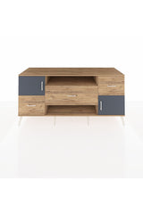Kronos Konsol 2 Raflı 3 Çekmeceli 2 Kapaklı 176x59x83