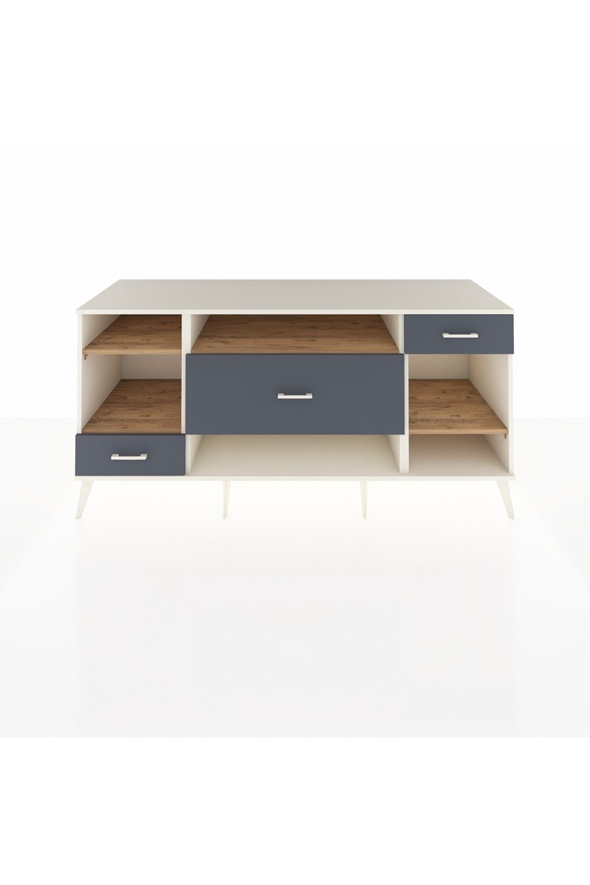 Kronos Konsol 4 Raflı 3 Çekmeceli 176x59x83 - S610M021V02C