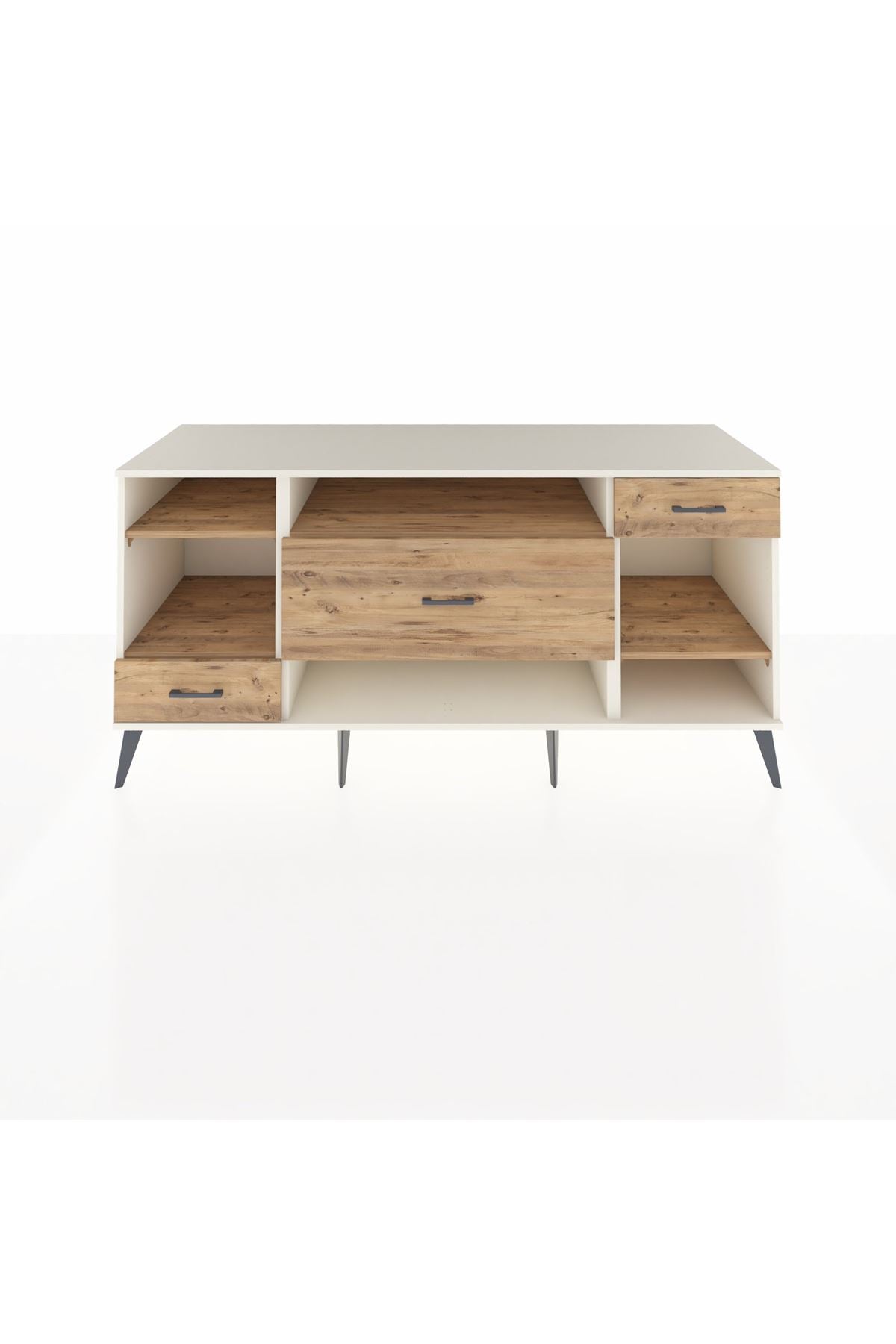 Kronos Konsol 4 Raflı 3 Çekmeceli 176x59x83 - S610M021V03C