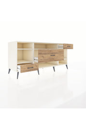 Kronos Konsol 4 Raflı 3 Çekmeceli 176x59x83 - S610M021V06C