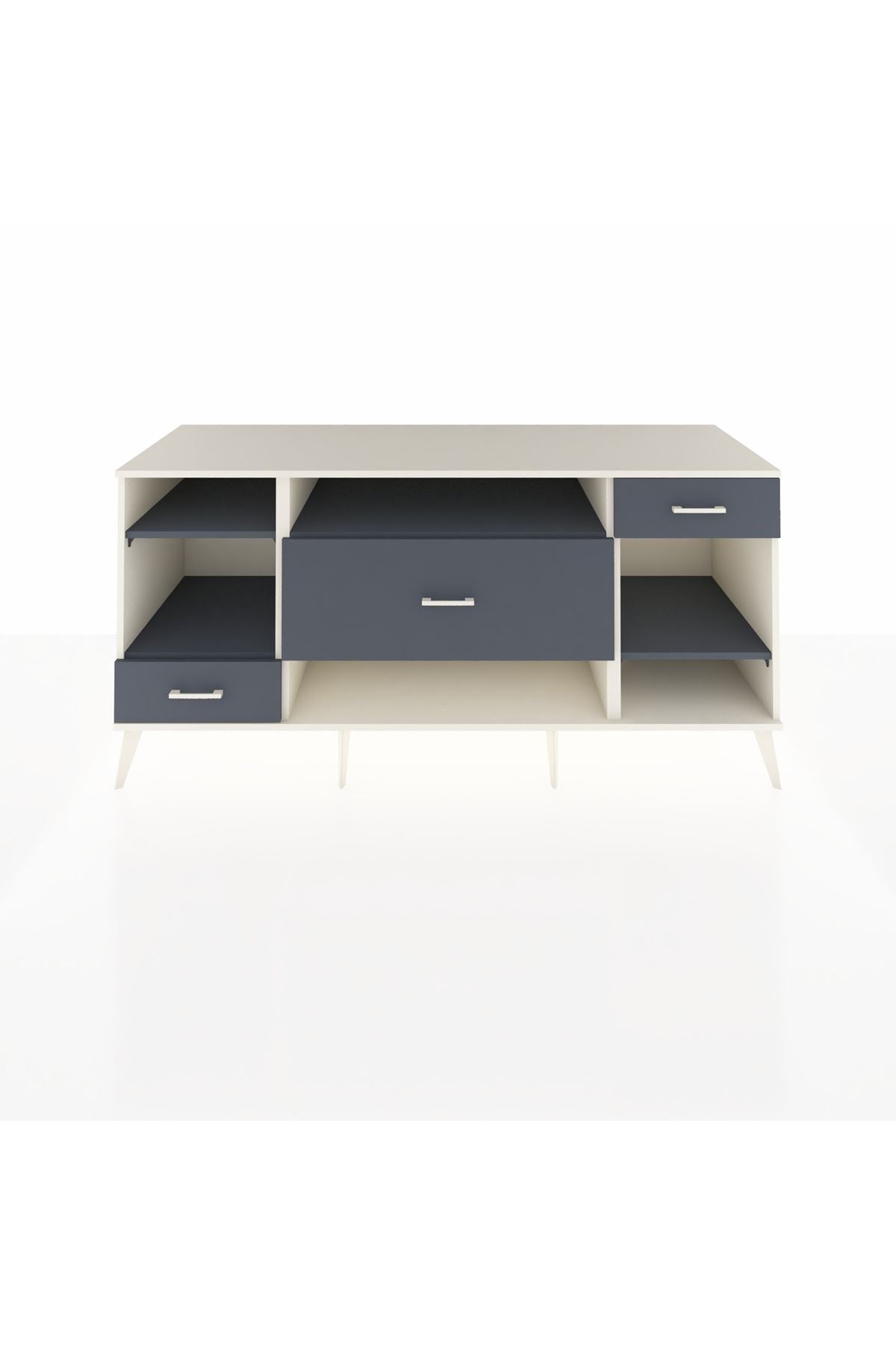 Kronos Konsol 4 Raflı 3 Çekmeceli 176x59x83 - S610M021V08C