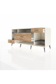 Kronos Konsol 4 Raflı 3 Çekmeceli 176x59x83 - S610M021V09C