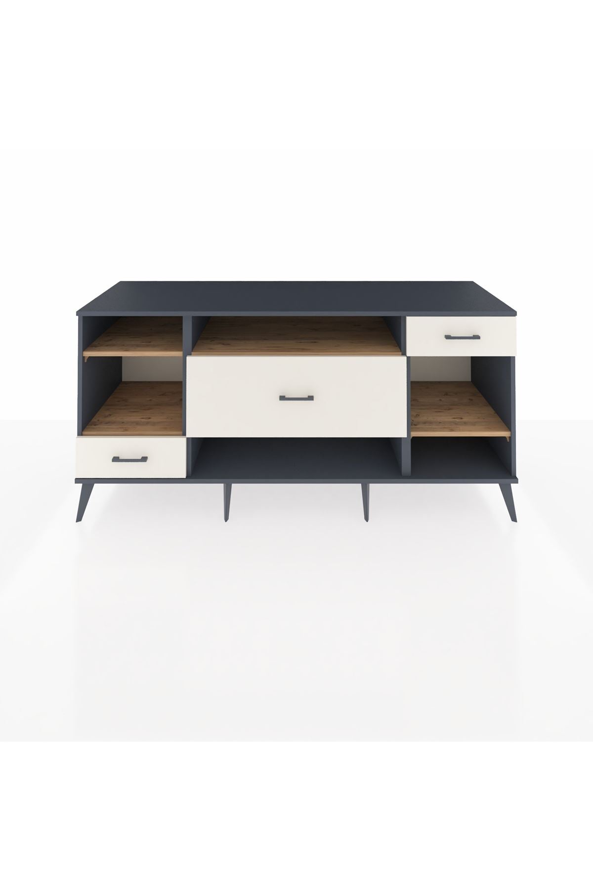 Kronos Konsol 4 Raflı 3 Çekmeceli 176x59x83 - S610M021V10C