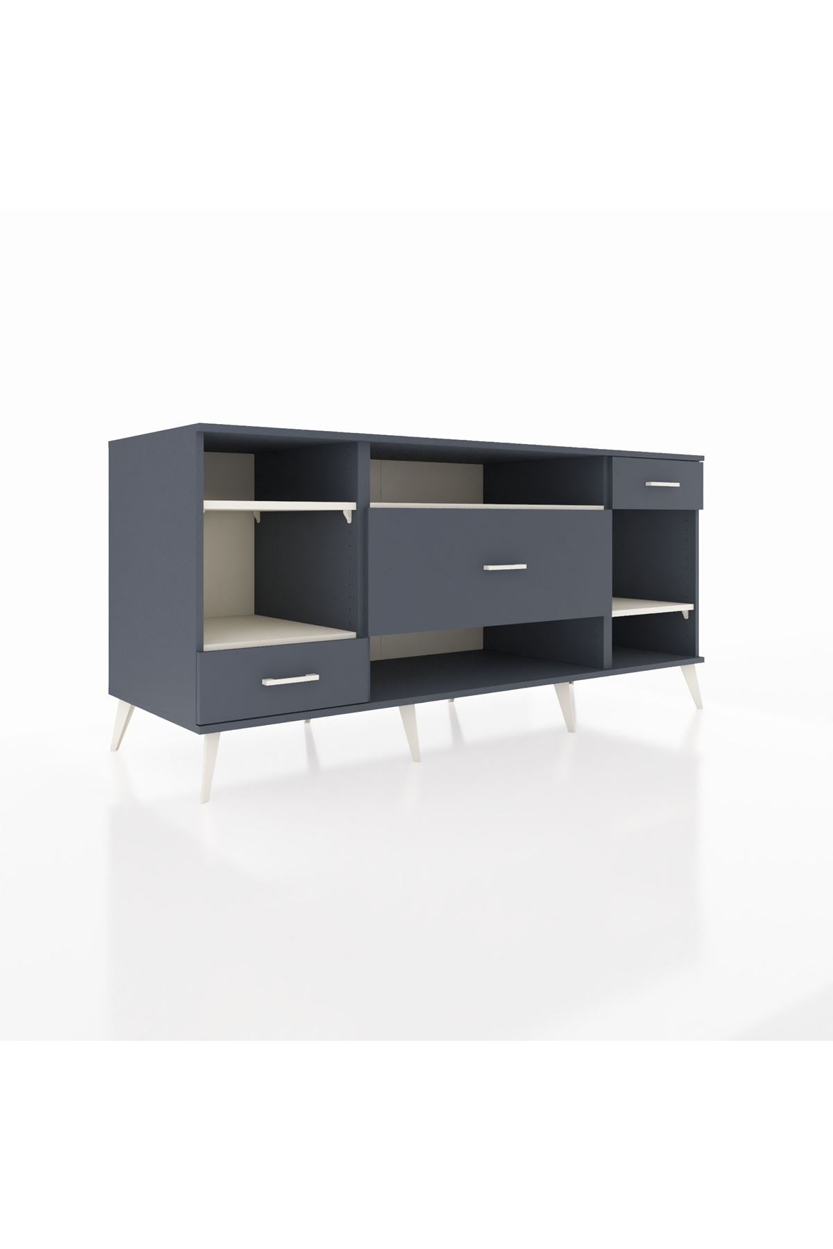 Kronos Konsol 4 Raflı 3 Çekmeceli 176x59x83 - S610M021V14C