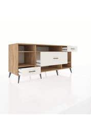 Kronos Konsol 4 Raflı 3 Çekmeceli 176x59x83 - S610M021V19C