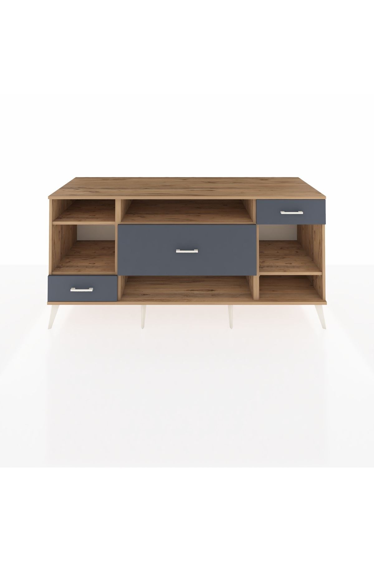 Kronos Konsol 4 Raflı 3 Çekmeceli 176x59x83 - S610M021V20C
