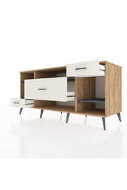 Kronos Konsol 4 Raflı 3 Çekmeceli 176x59x83 - S610M021V25C