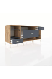 Kronos Konsol 4 Raflı 3 Çekmeceli 176x59x83 - S610M021V26C