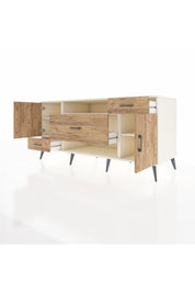Kronos Konsol 4 Raflı 3 Çekmeceli 2 Kapaklı 176x59x83 - S610M022V03C