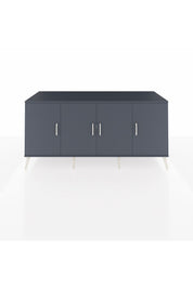 Kronos Konsol 3 Raflı 4 Kapaklı 176x59x83 - S610M011V16C